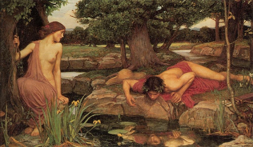 John William Waterhouse Echo and Narcissus